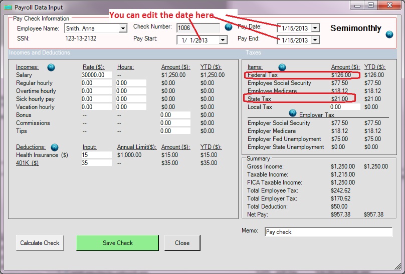free software for payroll checks